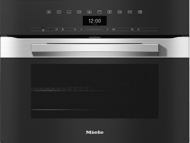 Bosch Kompakt-Backofen Einbaugerät in Edelstahl und CleanSteel mit LED-Display und Innenbeleuchtung - Bild 1
