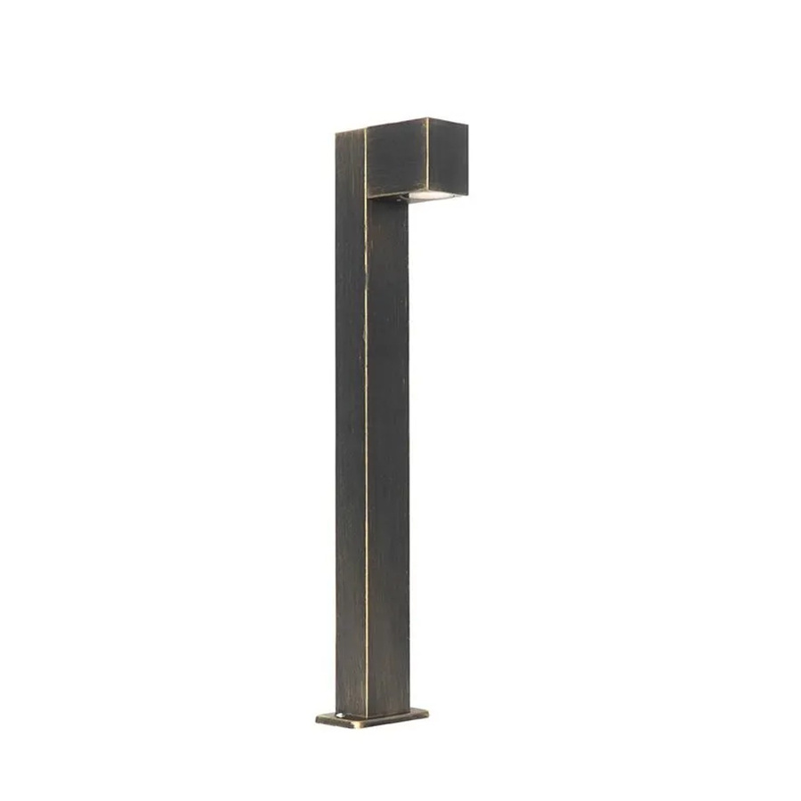 QAZQA Baleno Industrielle Stehende Außenlampe in AntikGold für Garten und Terrasse, IP44, Höhe: 65 cm - Bild 2