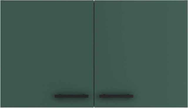 OPTIFIT Verona405 Küchen-Oberschrank in Steingrün mit modernem Design und melaminbeschichteter Oberfläche - Bild 1