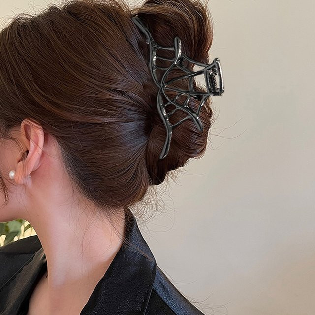 RuoShui Haarklammer Spinnennetz Design, Damen - Bild 1