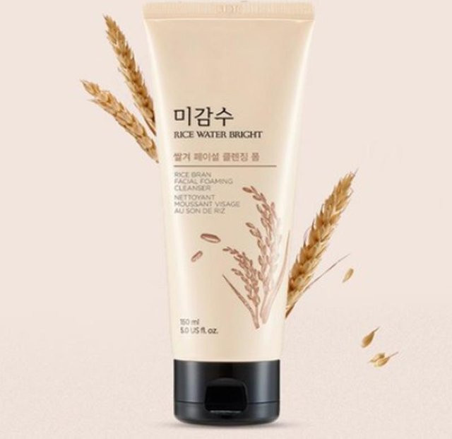 The Face Shop Rice Water Bright Gesichtsreinigungsschaum, 150 ml, Reiskleieextrakt - Bild 1
