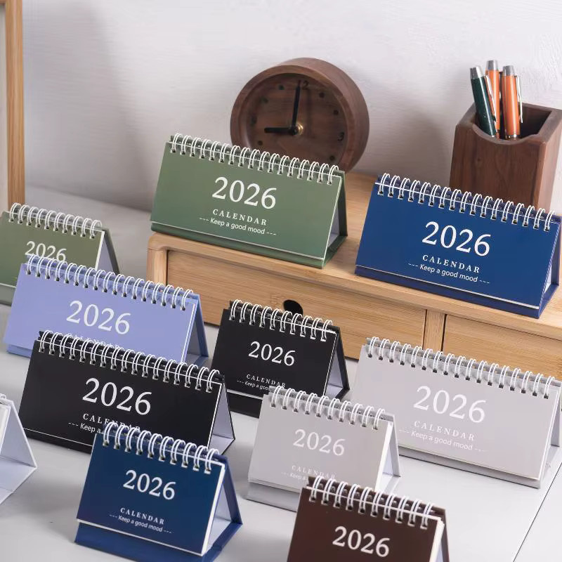 CHENJ Mini Desktop Kalender in schlichtem Design für deinen Schreibtisch - Bild 2