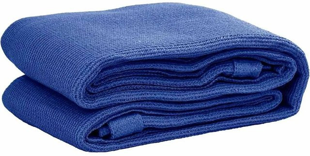 vidaXL Zeltteppich aus HDPE in Blau, B/T: 500 x 300 cm - Bild 1