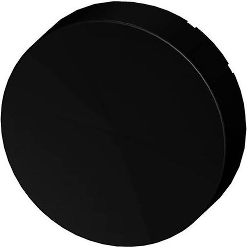 Siemens Druckknopf aus Kunststoff, Schwarz, 10 Stück - Bild 1