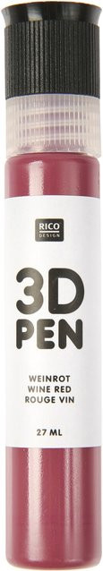 Rico Design 3D Pen Weinrot - Bild 1