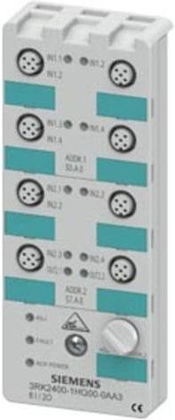 Siemens SPS-E/A-Modul 3RK2400-1HQ00-0AA3 24 V/DC in Weiß - Bild 1