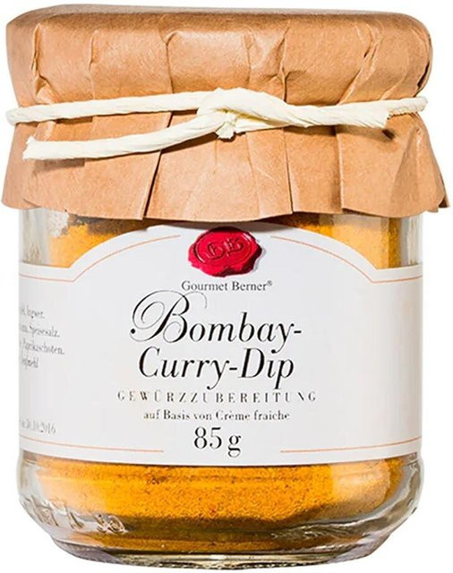 Gourmet Berner Bombay Curry Dip Gewürzmischung 85 g - Bild 1