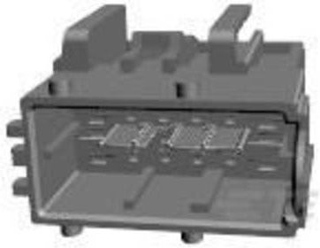 TE Connectivity 284858-1 Box, Grau - Bild 1