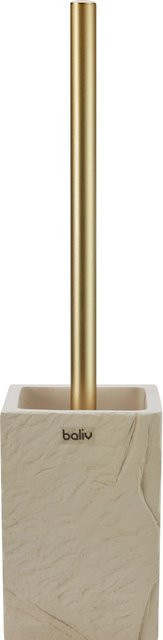 baliv Cosy Cave trend WC-Bürstenhalter in Beton Beige-Gold - Bild 1