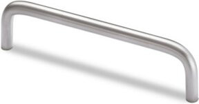Möbelgriff Hettich Avenio STA in Silber matt aus Edelstahl, Breite: 96 mm, Tiefe: 8 mm - Bild 1