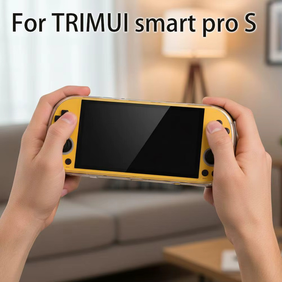 TRIMUI Schutzhülle für Smart Pro S aus transparentem TPU mit Anti-Drop-Schutz - Bild 3