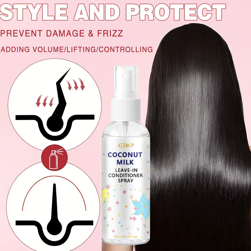 GSWP Kokosmilch Leave-In Conditioner Spray, Unisex - Bild 4