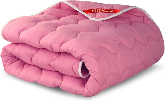 Koldry Poduszki Ganzjahresdecke aus Mikrofaser, antiallergisch und atmungsaktiv, Rosa, B/H: 200 x 220 cm - Bild 1