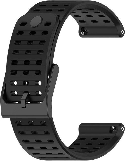 MY-CASE Uhrenarmband Silikon, Schwarz, Unisex - Bild 1