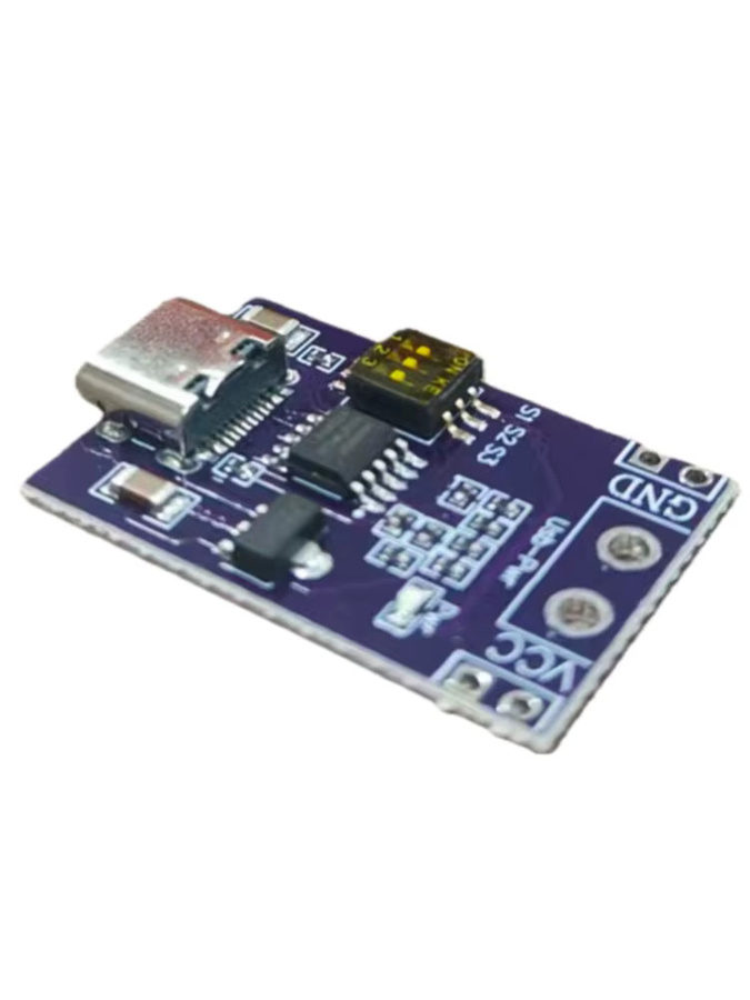 USB-C Fast Charge Decoy Trigger Typ C für PD/QC/AFC Festspannung 5V/9V/12V/15V/20V in Blau - Bild 3