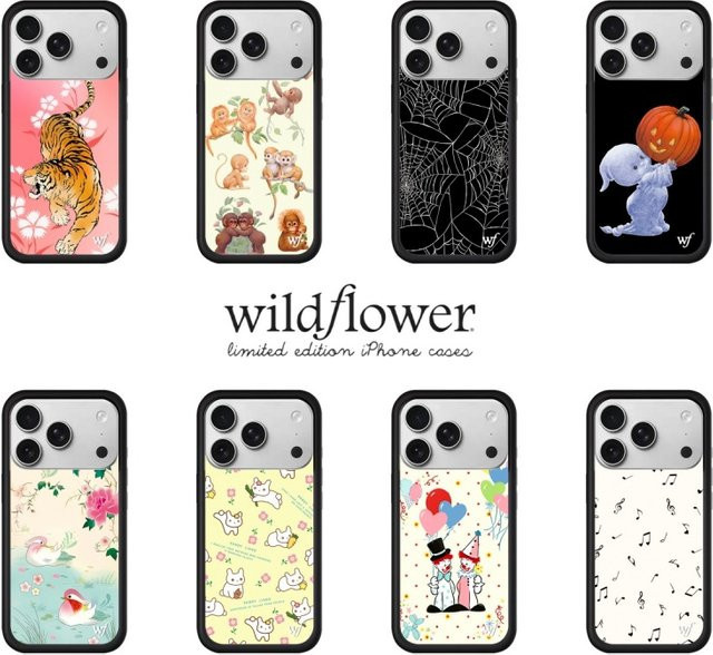 Wildflower Handyhülle mit Halloween Tiger und Clown Design für iPhone 12 13 14 15 16 17 Pro Max Plus Air in Multicolour - Bild 1