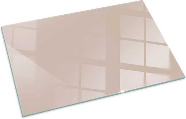 Tulup Glasbodenplatte für Kaminöfen in Orange, B/T: 100 x 70 cm - Bild 1