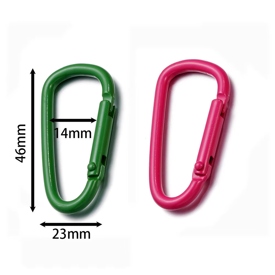 St.kunkka Karabiner Haken, Legierung, Bunt, 46x23mm, Unisex - Bild 1