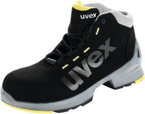 uvex Schnürstiefel uvex 1 in Schwarz/Gelb, S2, Größe 43 - Bild 1