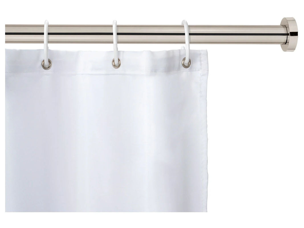 Wenko Teleskop-Duschstange Luz aus Edelstahl, silberfarben, Breite: 70 cm - 115 cm - Bild 2