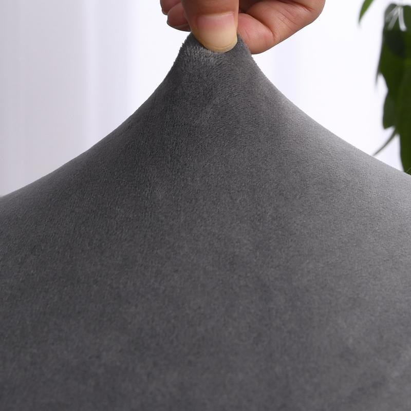 S-EMIGA Samtgetuftete Ohrensesselbezüge aus elastischem Spandex in modernem Stil, waschbare Stretch-Stuhlbezüge für Sessel und Hochzeitsstühle - Bild 3