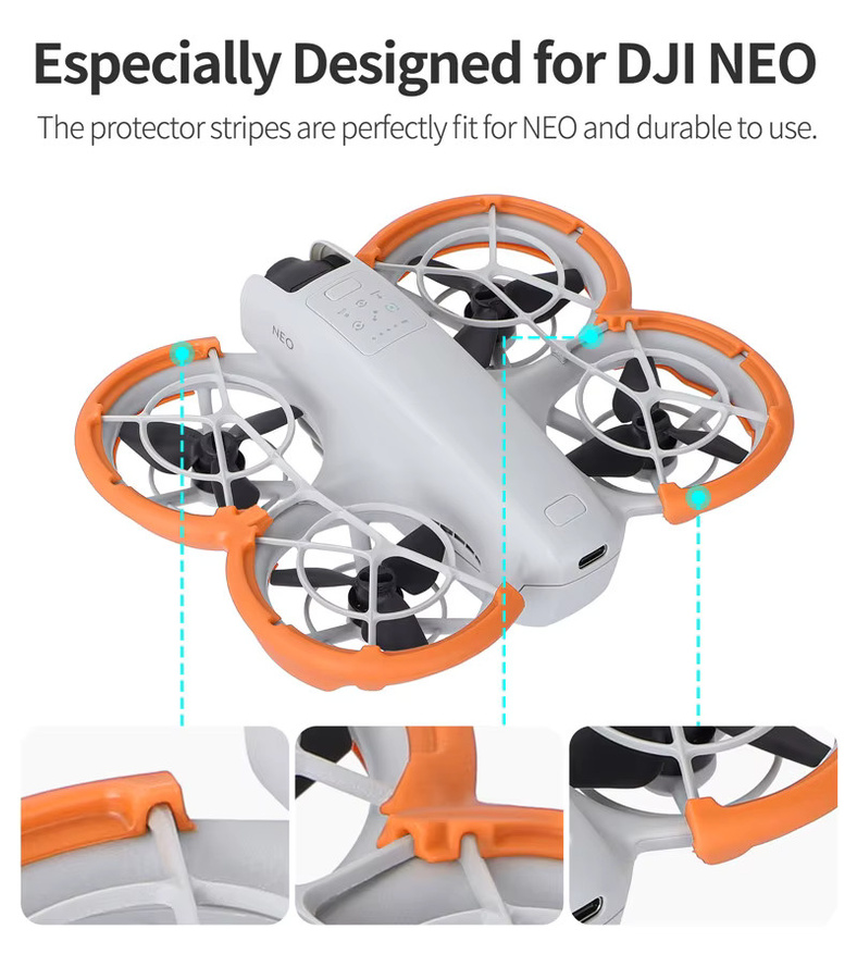 DJI NEO Anti-Kollision Schutzring mit Stoßstange und Propellerschutz für deine Drohne - Bild 3