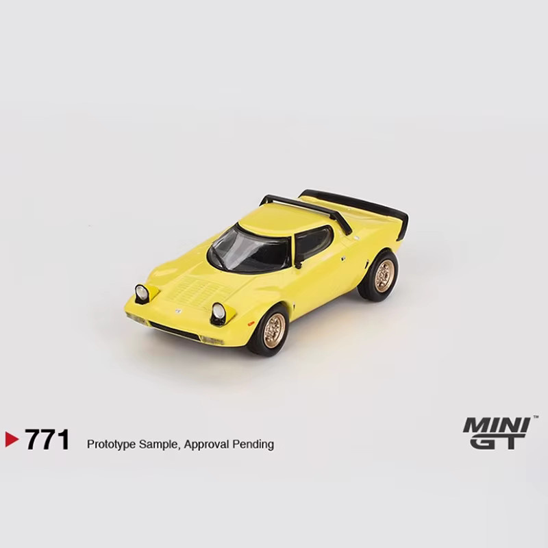 MINIGT Lancia Stratos HF Stradale Azzuro Chiaro, Modellauto, 1:64, Metall, Blau - Bild 1