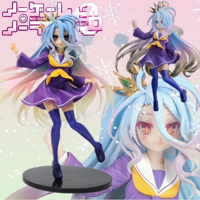 Bandai Anime Figur Shiro aus No Game No Life aus PVC, Multicolor, Höhe: 19 cm - Bild 1