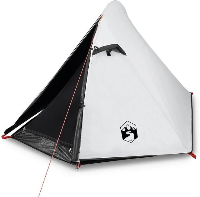 Furnicato Campingzelt Kuppel Weiß verdunkelnd H x B x T: 117 x 267 x 154 cm - Bild 1
