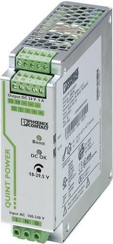 Phoenix Contact QUINT-PS/1AC/24DC/5 Hutschienen-Netzteil 24 V/DC 5 A 120 W grau - Bild 1