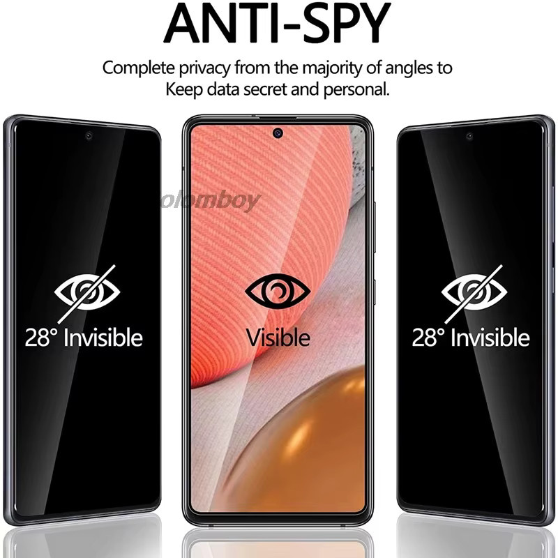 Samsung Galaxy S26 Ultra und S26 Plus Anti-Spionage Displayschutz aus gehärtetem Glas (1-3 Stück) - Bild 3