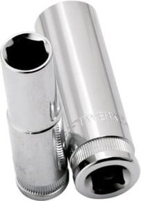 Kraftwerk Stecknuss 1/2 Zoll mit 3/8 Zoll Tiefe aus Chrom-Vanadium-Stahl in Silber - Bild 1