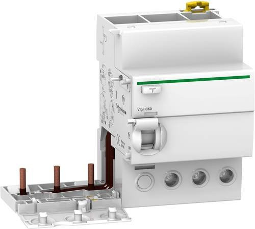 Schneider Electric FI-Block A9V54363 RCD 63A 0,3A 415V in Weiß - Bild 1