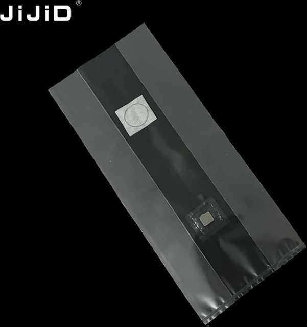 JIJID Pilzsporen-Zuchtbeutel aus Mylar mit Injektionsport, Polyethylen-Kultivierungssäcke, B/T/H: 20 x 12 x 50 cm - Bild 1