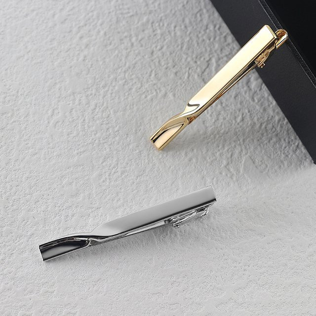 Velishy Krawattenclip, Kupfer, Gold, Herren - Bild 1