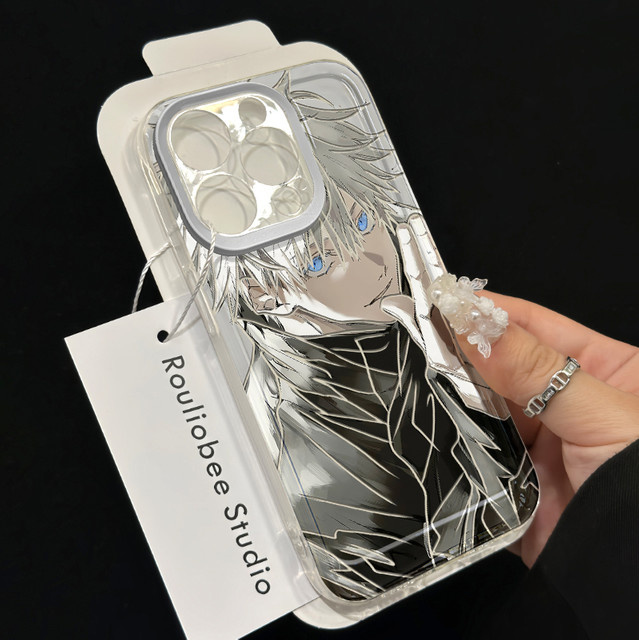 Gojo Satoru Soft Clear Case Schutzhülle für iPhone 11 bis iPhone 15 Pro Max, transparent - Bild 1