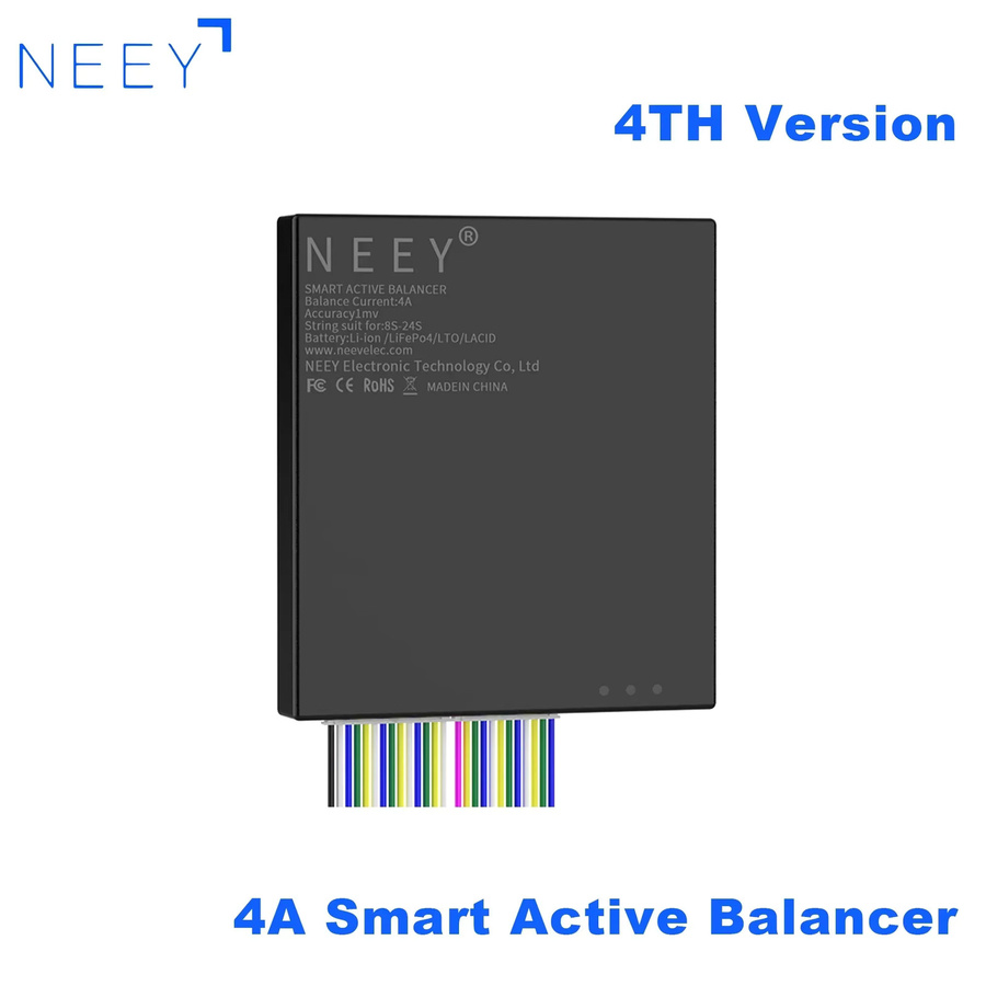 NEEY Smart Active Balancer eBMS mit Bluetooth App für LiFePO4 und Li-Ion Batterien 8S bis 20S in Schwarz - Bild 2