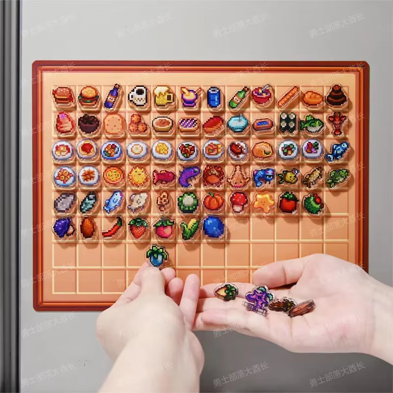 52TOYS Stardew Valley Mini-Kühlschrankmagnete aus Acryl, Sammlerset - Bild 2