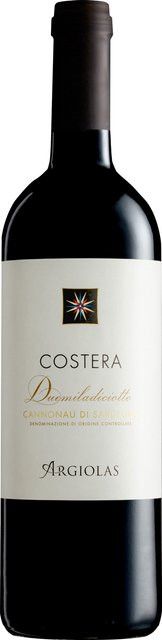 Argiolas Costera Cannonau Rosso, Rotwein, Sardinien, 2023, 0,75 l - Bild 1