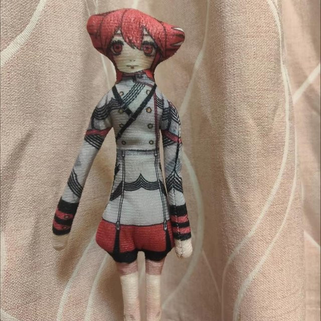 Linyi toy Anime Kasane Teto Cosplay Plüschtier, Grau - Bild 1