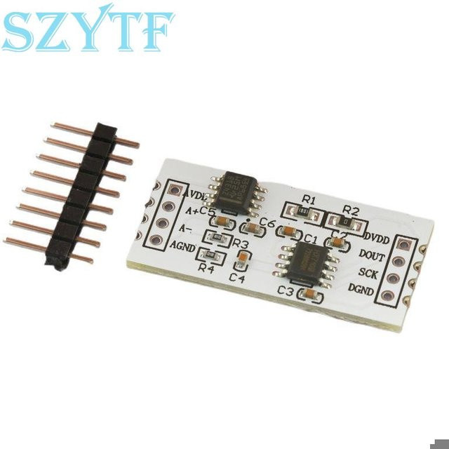 SZYTF HX710A HX710B HX710C 24-Bit ADC Konvertierungsmodul für Wägezellen und Drucksensoren in Weiß - Bild 1