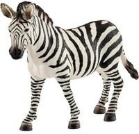 Schleich Wild Life Zebra Stute Spielfigur in Weiß und Schwarz - Bild 1