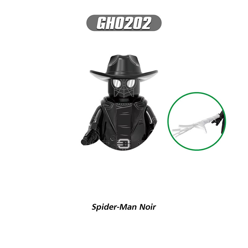 Spider-Man Noir Bausteine, Minifiguren, Marvel - Bild 2
