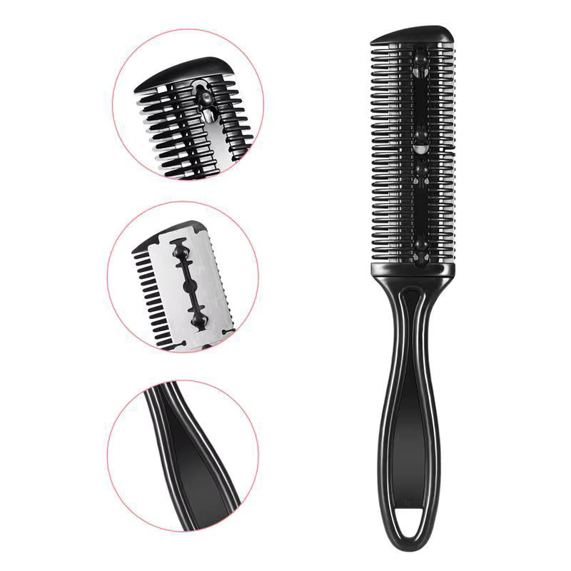 BARBERTOP Haar Kamm mit Rasierklingen, Unisex - Bild 2