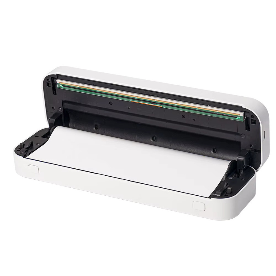 NETUM Tragbarer A4-Thermodrucker mit Bluetooth, Tintenloser mobiler Thermodrucker in Weiß für Büro und Reisen, 200 DPI - Bild 3