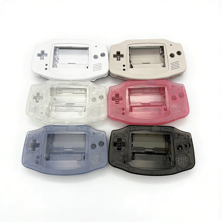 Erilles Gameboy Advance GBA Gehäuse-Kit Retro Edition in Schwarz ohne Markenlogo - Bild 1