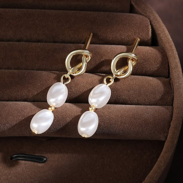 ZAKOL Ohrringe, Gold, Perle, Damen - Bild 1