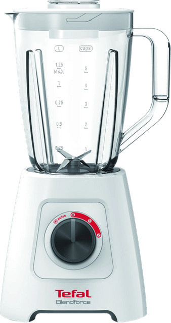 Tefal Blendforce II BL4201 Standmixer in Weiß mit Überhitzungsschutz und spülmaschinenfesten Teilen - Bild 1