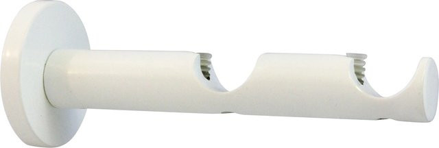 Mydeco Gardinenstangen-Halterung 2-läufig Function Weiß Ø 2 cm - Bild 1