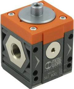 Riegler Druckregler pneumatisch vorgesteuert SYNTESI BG 2 G 1 in Orange - Bild 1